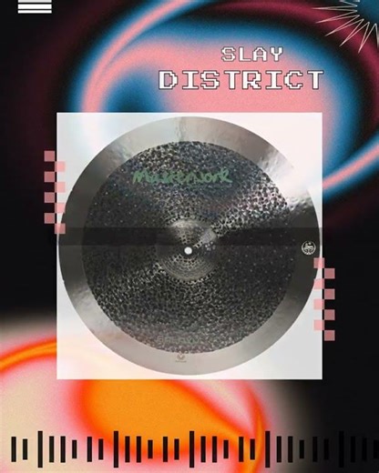 Masterwork Cymbals 19" Galaxy Ride Sizzle-Rivets