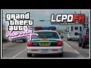 GTA VICE CITY LCPDFR - Letsplay VCPDFR - Broward County Sheriff Florida
