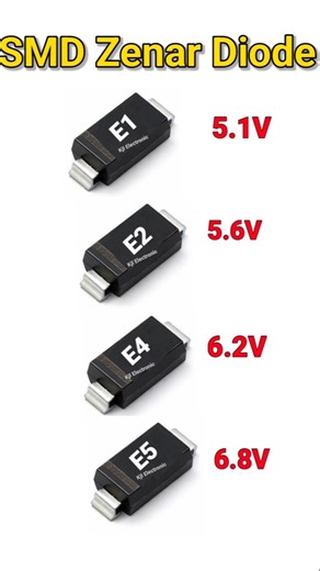 How to Read SMD Zener Diode Code? #shorts