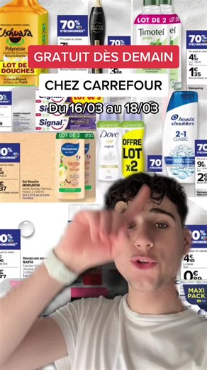 Optimisation des achats chez Carrefour avec bons de réduction et remises