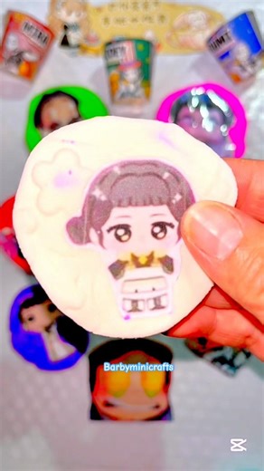 😍🫶CUTE ZOEY 💚COLOR 🎨STICKER POLYMER CLAY ‪@Fansslife‬ #barbyminicrafts ‪@Kawaiminicrafts‬