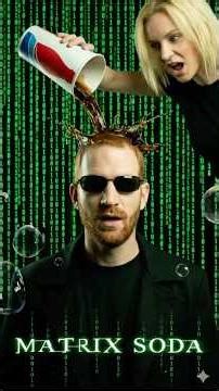He Sat Through The Matrix Covered in Big Gulp