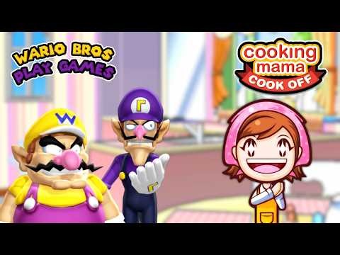 Wario Bros Play Games: Cooking Mama: Cook Off (Wii) #2