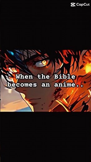 When the Bible becomes an anime...