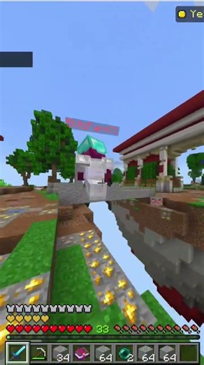 Minecraft The Hive Skywars clip #minecraft #thehive