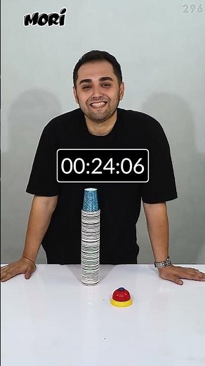 Fastest Cup Collector Wins the Game! Extreme Cup Stacking Battle 💪 #CupChallenge