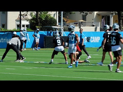 Carolina Panthers Kickoff 2025 Training Camp | Day 1 Training Camp Highlights