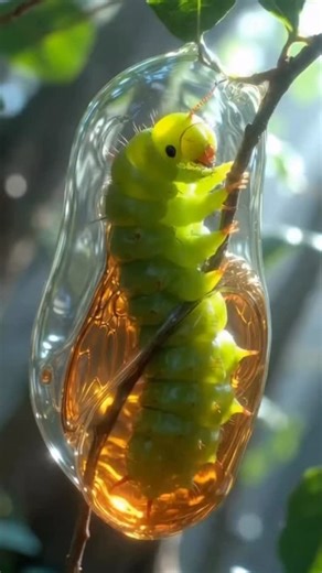 Inside the cocoon, something magical happens. The caterpillar’s body essentially dissolves into a nutrient-rich soup, breaking down most of its tissues through specialized enzymes. But here’s the incredible part: tiny clusters of cells called imaginal discs, which have been dormant inside the caterpillar since it was born, suddenly activate. These cells use the dissolved tissue as fuel to build an entirely new creature from scratch. Wings, antennae, compound eyes, and a completely different body