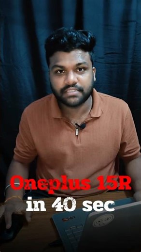 OnePlus 15R in 40 Seconds 🔥 Specs Are Insane