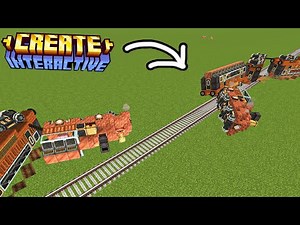 Create Mod Train Met With An Accident 🚂🚋 | create mod