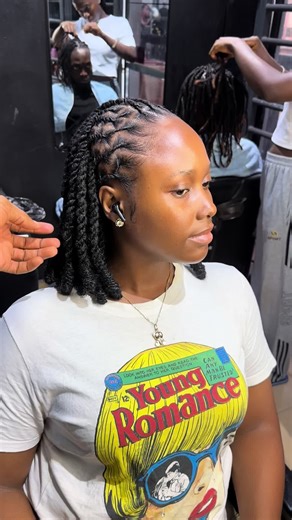 Dreadlocks braid style #dread #dreadstyle #dreadlockstyle #hairstyle #braidsstyle