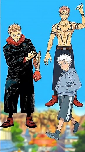 Yuji vs Sukuna and Gojo
