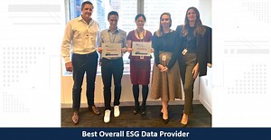 Bloomberg Takes Home Fifth ESG Data Award in 2022 Winning Best Overall ESG Data Provider | Press | Bloomberg LP
