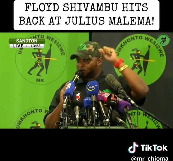 Floyd Shivambu Responds to Julius Malema | EFF Drama Unfolds