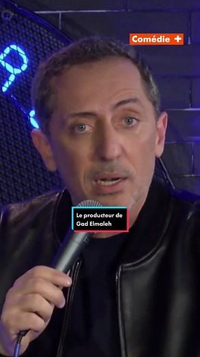 Gad Elmaleh et son Producteur au Spectacle KEVGAD