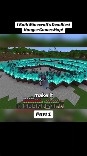 I Built Minecraft's Deadliest Hunger Games Map! #minecraft #Deadliest #Hunger #viral #fyp