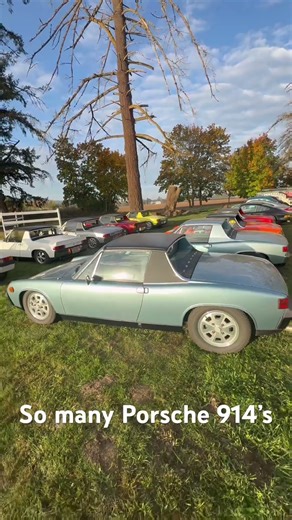 A lot of Porsche 914’s.