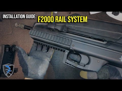 F2000 Rail Installation Guide | SR Airsoft