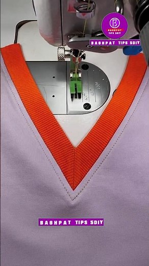 📎How to make a threaded collar #shorts#shortsfeed