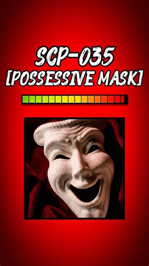 SCP-035 [POSSESSIVE MASK]👺 #horror #animation #scp #mask