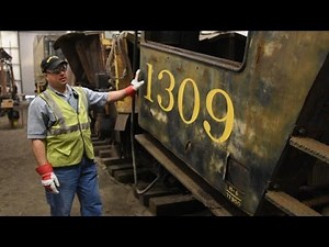 Restoring A C&O Railroad Steam Locomotive