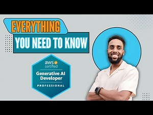 The NEW AWS Generative AI Developer Professional Certification Explained