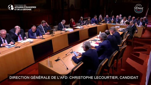 Audition du futur DG de l'Agence française de développement, après 10 ans de direction par Rémy Rioux, "haut fonctionnaire de gauche" revendiqué, ex-collaborateur de Moscovici.Je lui ai demandé un changement d'orientation radical.Priorité à la Corrèze plutôt qu'au Zambèze !🇫🇷