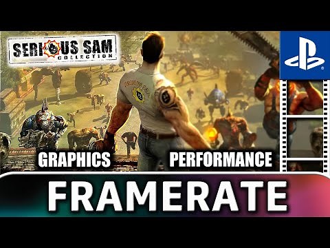 Serious Sam Collection | PS4 Frame Rate Test (GRAPHICS & PERFORMANCE)