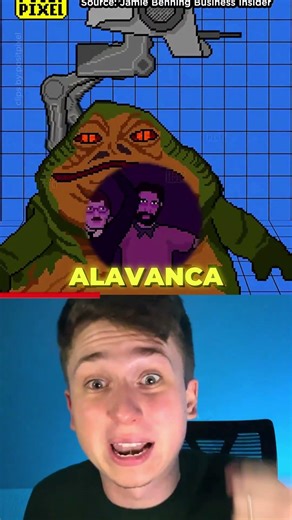 The Man Inside Jabba the Hut #curiosities #interesting #shorts #short