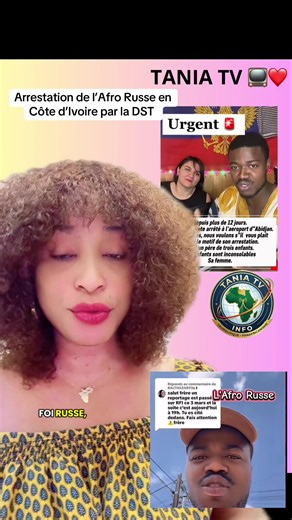 Arrestation de l’Afro Russe en Côte d’Ivoire par la DST