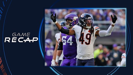 Game Recap: Bears pull out another comeback win, knock off Vikings in Minneapolis