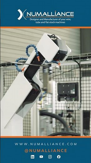 Numalliance Automated Cell | Tube Bending, Endforming, Nut Insertion & Camera Inspection