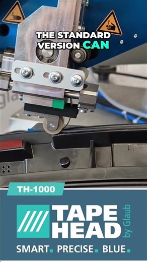 Automatic Application - Adhesive Tapes TH-1000 | GLAUB #automation #masking #gluing #applying #robot