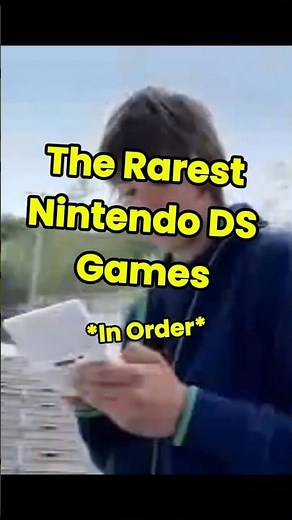 The Rarest Nintendo DS Games Ever Released 😤 #shorts #2000sgaming #nostalgiagaming #ds