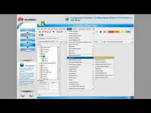Huawei OSN 9800 Configuration Example_How to Configure the Client 1+1 Protection in E2E Mode