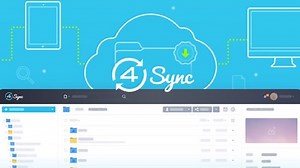 Save 75% on the 4Sync Premium 1TB Cloud Storage: 1-Year Subscription