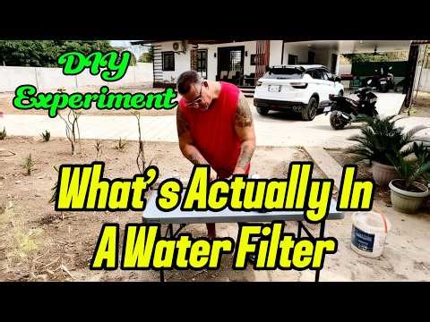 What’s REALLY Inside Your Water Filter? (Philippines Well Water Experiment)