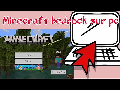[TUTO] COMMENT AVOIR MINECRAFT BEDROCK SUR PC (pour pouvoir jouer crossplateforme)