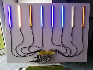 Raspberry Pi Light Show Inspired by Tesla’s Model X