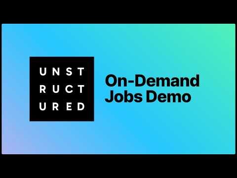 On Demand Jobs Demo
