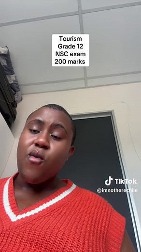 Grade 12 Tourism Final Exam Prep