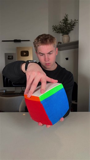Solve a 21x21 Rubik's Cube: How long would it take you?