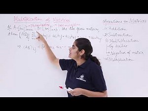 Class 12th – Multiplication of Matrices | Matrices | Tutorials Point