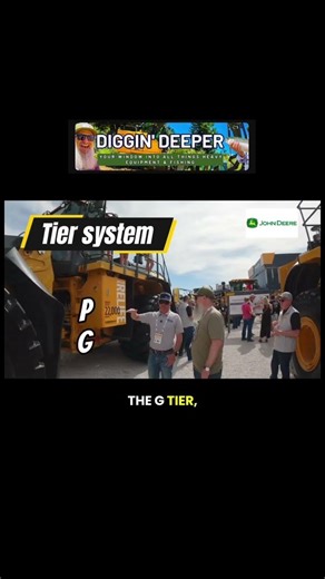 ⁠‪@JohnDeere‬ Tier Systems! See the full interview on our page! #machine #construction #johndeere