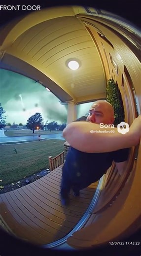 Kidbehindacamera got caught by the tornado.