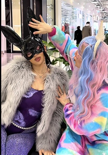 🦄🐰🤪 Unicorn chaos in Zootopia #disney #cosplay #zootopia2