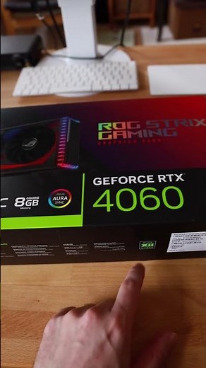 ASUS ROG Strix GeForce RTX 4060 OC Gaming Graphics Card