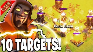 HOW TO 3 STAR WITH THE NEW SUPER WIZARD! - Clash of Clans by Clash Bashing!!