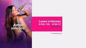 🎥 Porque tú lo pediste #AmorSincero ya está en la pantalla del Canal RCN Novelas No te pierdas el segundo capítulo de esta fantástica historia inspirada en la vida de la reina de la tecnocarrilera Marbelle. Esta noche a las 8:00pm Col – 9:00pm ET – 6:00pm PT. | Canal RCN Novelas