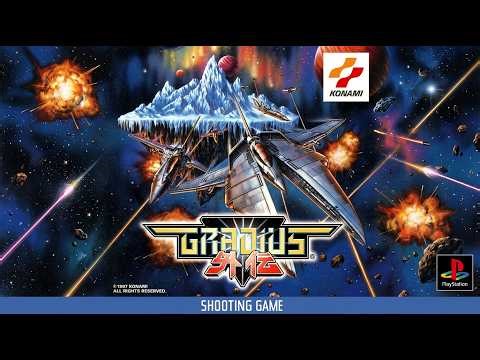 Gradius Gaiden (PSX) | Shmup Longplay Walkthrough Playthrough (4K)
